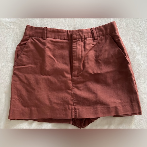 Zara Rust Brown Vest and Skorts Set - Picture 3 of 11